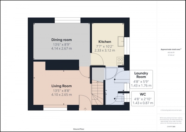 Floor Plan Image for 3 Bedroom Semi-Detached House for Sale in Oldroyd Avenue, Barnsley, South Yorkshire, S72