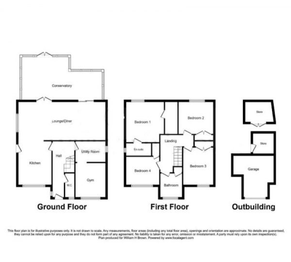 Floor Plan Image for 5 Bedroom Detached House for Sale in Doncaster Road, Barnsley, South Yorkshire, S71