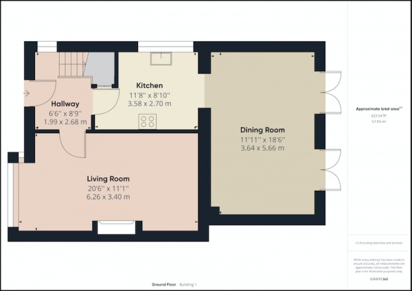 Floor Plan for 4 Bedroom Semi-Detached House for Sale in Oakhill Road, Liverpool, Merseyside, L31, L31, 0BH -  &pound285,000