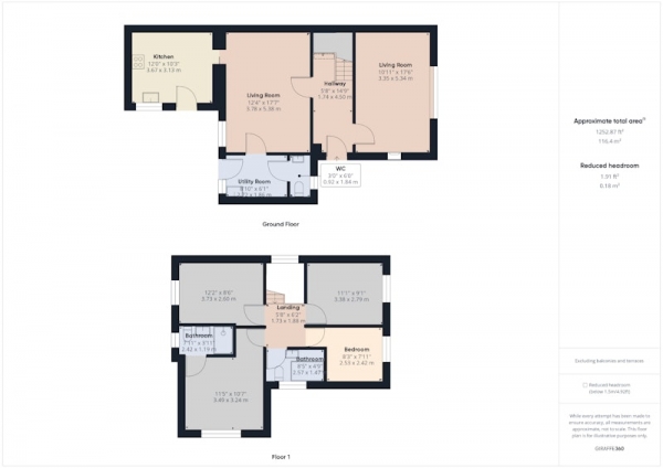 Floor Plan Image for 4 Bedroom Detached House for Sale in Carr Bottom Grove, Bradford, West Yorkshire, BD5