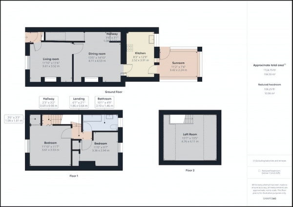 Floor Plan Image for 3 Bedroom Terraced House for Sale in Cartgate, Poulton-le-Fylde, Lancashire, FY6