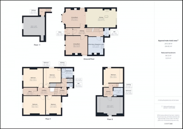 Floor Plan Image for 7 Bedroom Detached House for Sale in Powis Road, Preston, Lancashire, PR2