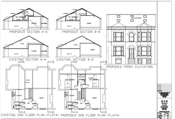 Floor Plan Image for 1 Bedroom Flat for Sale in Clifton Avenue, Manchester, Greater Manchester, M14