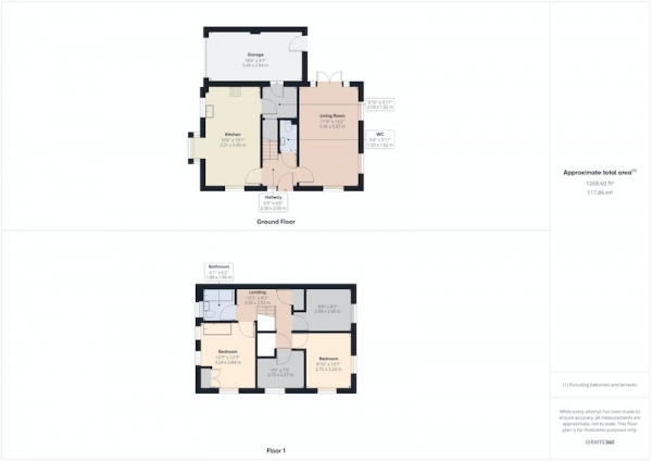 Floor Plan Image for 4 Bedroom Detached House for Sale in Swift Way, Castleford, West Yorkshire, WF10