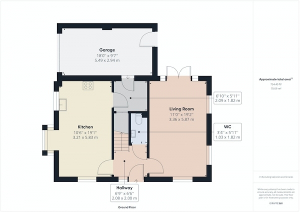 Floor Plan Image for 4 Bedroom Detached House for Sale in Swift Way, Castleford, West Yorkshire, WF10