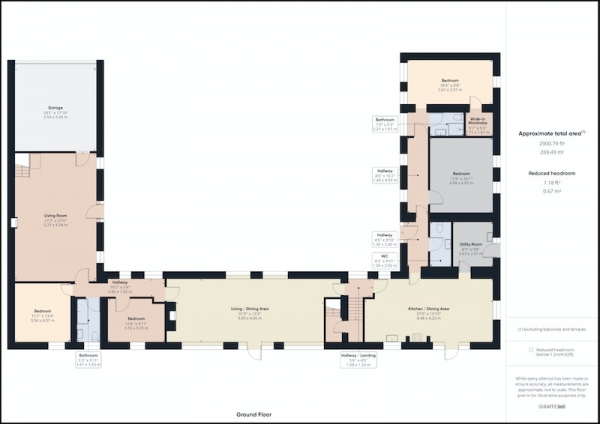 Floor Plan Image for 5 Bedroom Detached House for Sale in War Field Lane, Wetherby, North Yorkshire, LS22