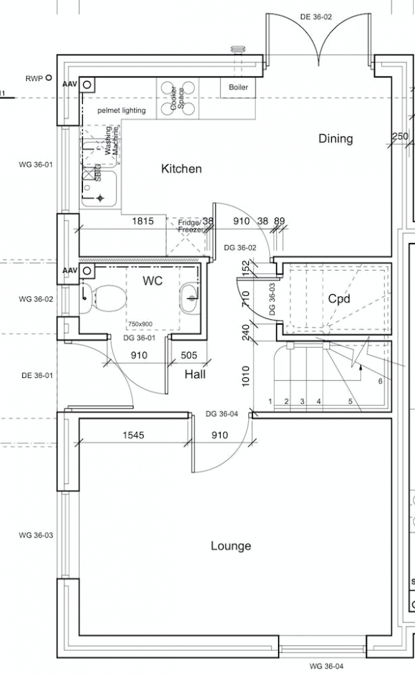 Floor Plan Image for 2 Bedroom Terraced House for Sale in Clover Lane, Swindon, Wiltshire, SN6