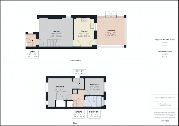 Floor Plan Image for 2 Bedroom Semi-Detached House for Sale in Kinmel Close, Liverpool, Merseyside, L4