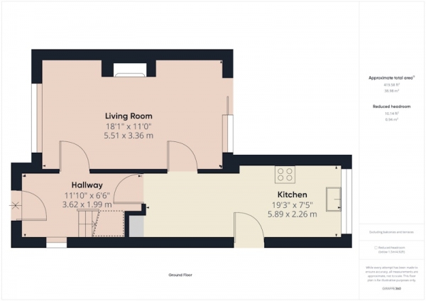 Floor Plan Image for 3 Bedroom Semi-Detached House for Sale in Beechwood Grove, Prescot, Merseyside, L35