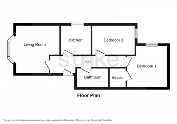 Floor Plan Image for 2 Bedroom Flat for Sale in South Albert Road, Liverpool, Merseyside, L17