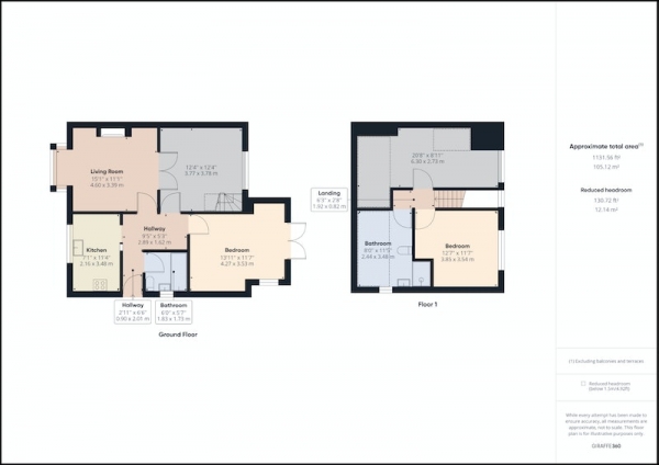 Floor Plan for 3 Bedroom Semi-Detached House for Sale in Hawkstone Avenue, Leeds, West Yorkshire, LS20, LS20, 8ET - OIRO &pound350,000