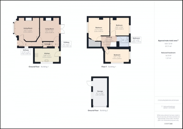 Floor Plan Image for 3 Bedroom Semi-Detached House for Sale in Leeds Road, Wakefield, West Yorkshire, WF3