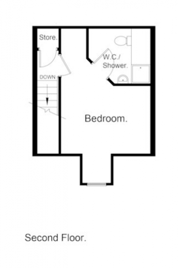 Floor Plan Image for 3 Bedroom Terraced House for Sale in The Orchards, Leyland, Lancashire, PR26