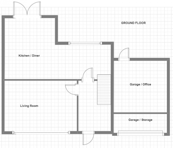 Floor Plan Image for 3 Bedroom Semi-Detached House for Sale in Bleakley Avenue, Wakefield, West Yorkshire, WF4