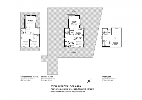 Floor Plan Image for 4 Bedroom Detached House for Sale in Sydenham Hill, Sydenham, SE26