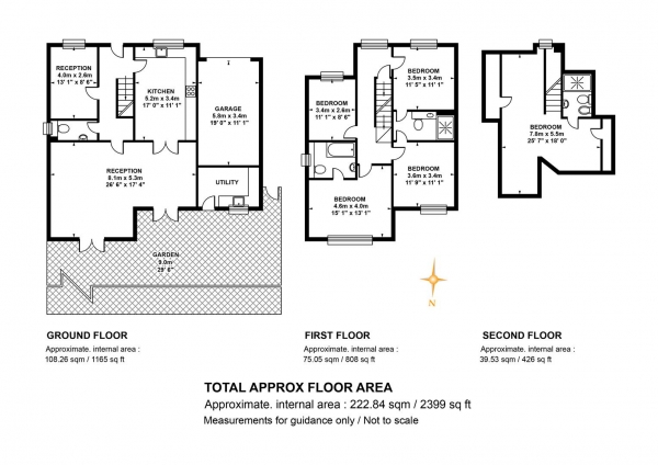 Floor Plan Image for 5 Bedroom Detached House for Sale in Oaks Pavilion Mews, Gipsy Hill, SE19