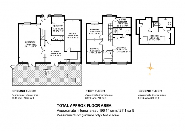 Floor Plan Image for 5 Bedroom Detached House for Sale in Oaks Pavilion Mews, Gipsy Hill, SE19