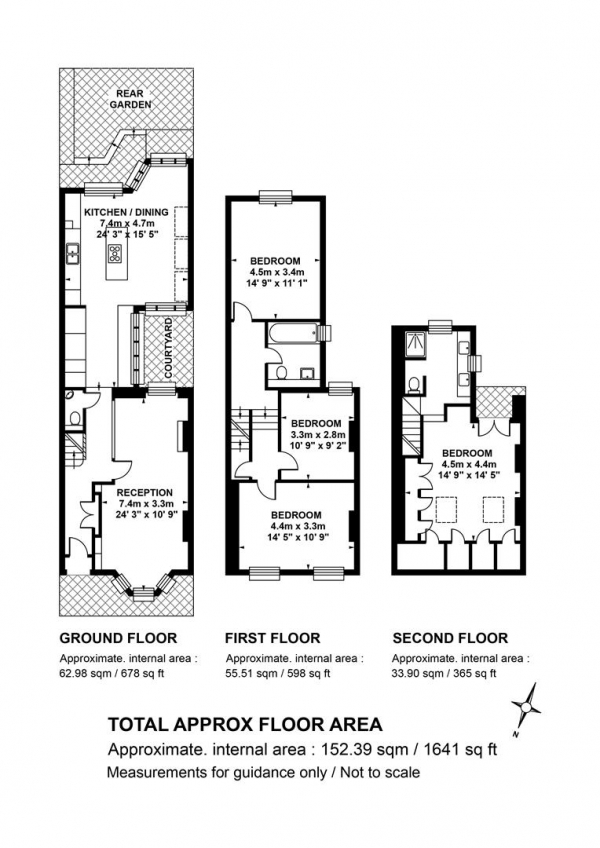 Floor Plan for 4 Bedroom Semi-Detached House for Sale in Waghorn Street, Peckham, SE15, SE15, 4JZ - Guide Price &pound1,500,000