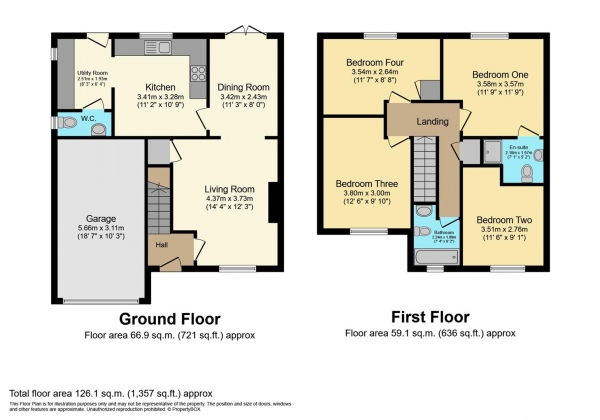 Floor Plan Image for 4 Bedroom Detached House for Sale in Tranker Lane, Worksop