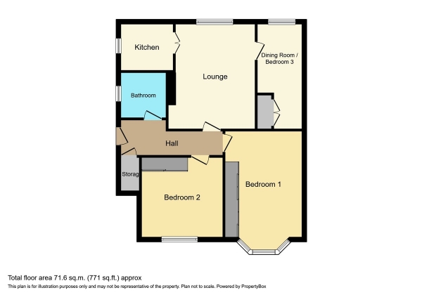 Floor Plan Image for 3 Bedroom Cottage for Sale in Curtis Avenue, King's Park