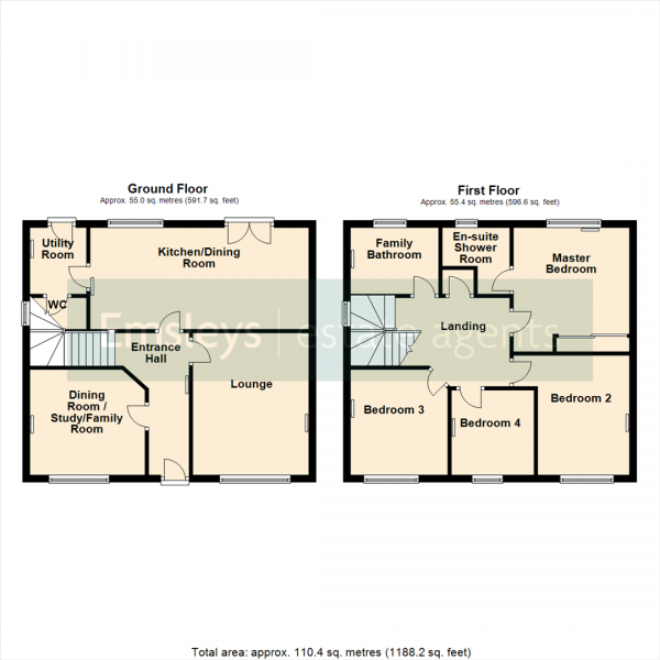 Floor Plan Image for 4 Bedroom Detached House for Sale in Garden Village Lane, Micklefield, Leeds