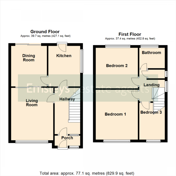 Floor Plan Image for 3 Bedroom Detached House for Sale in Holmsley Lane, Woodlesford, Leeds