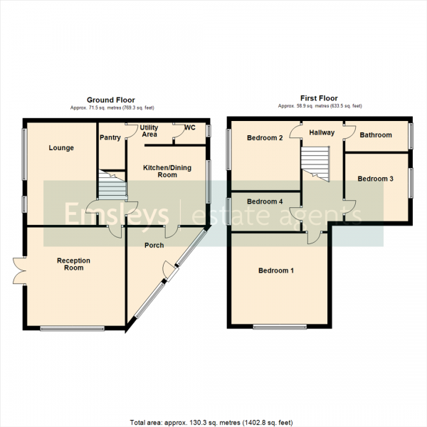 Floor Plan Image for 4 Bedroom Semi-Detached House for Sale in Longthorpe Lane, Lofthouse, Wakefield