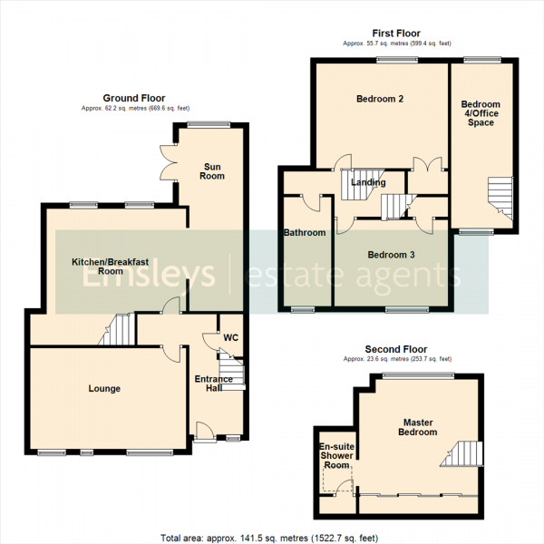 Floor Plan Image for 4 Bedroom Semi-Detached House for Sale in Spibey Lane, Rothwell, Leeds