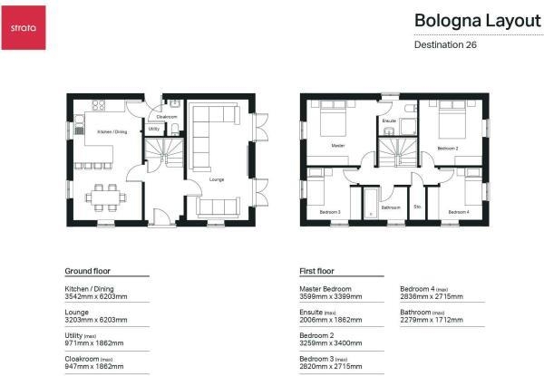 Floor Plan Image for 4 Bedroom Detached House for Sale in Asket Close, Seacroft, Leeds