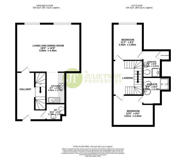 Floor Plan Image for 2 Bedroom Apartment for Sale in Mirabel Street, Manchester