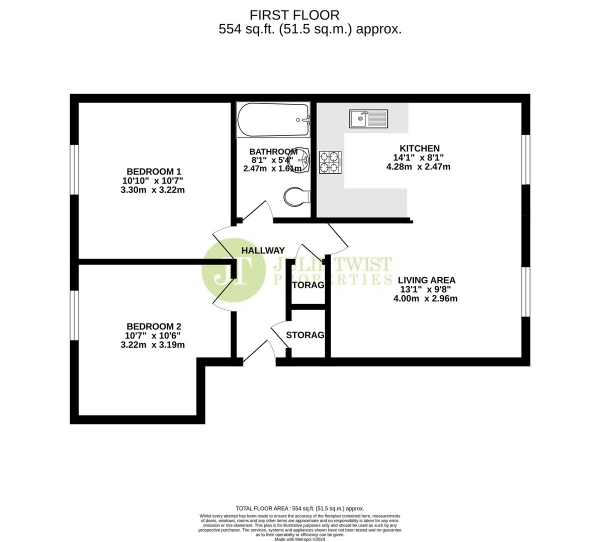 Floor Plan Image for 2 Bedroom Apartment for Sale in Angora Drive, Trinity Riverside