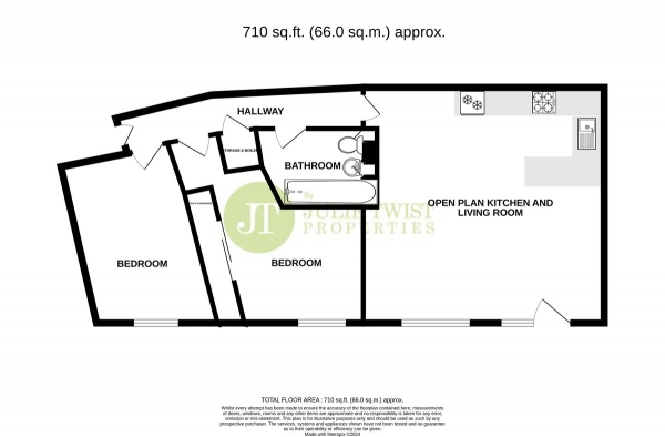 Floor Plan Image for 2 Bedroom Apartment for Sale in Ellesmere Street, Manchester