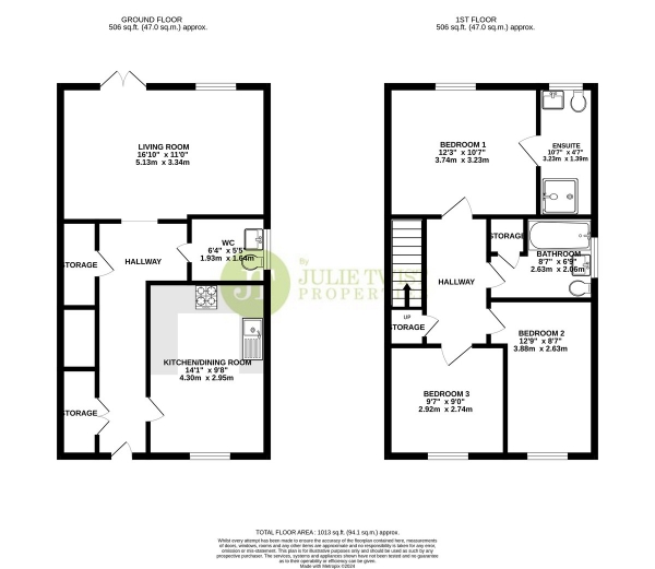 Floor Plan Image for 3 Bedroom Semi-Detached House for Sale in John Hogan V C Road, Manchester