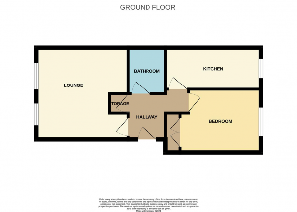 Floor Plan Image for 1 Bedroom Maisonette for Sale in Goresbrook Road, Dagenham