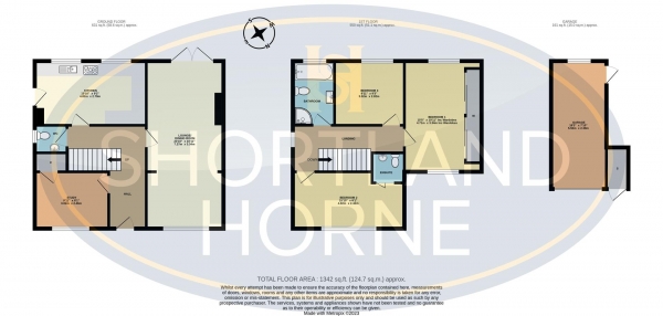 Floor Plan for 3 Bedroom Detached House for Sale in Lonscale Drive, Styvechale Grange, Coventry, CV3, 6NN - Offers Over &pound425,000