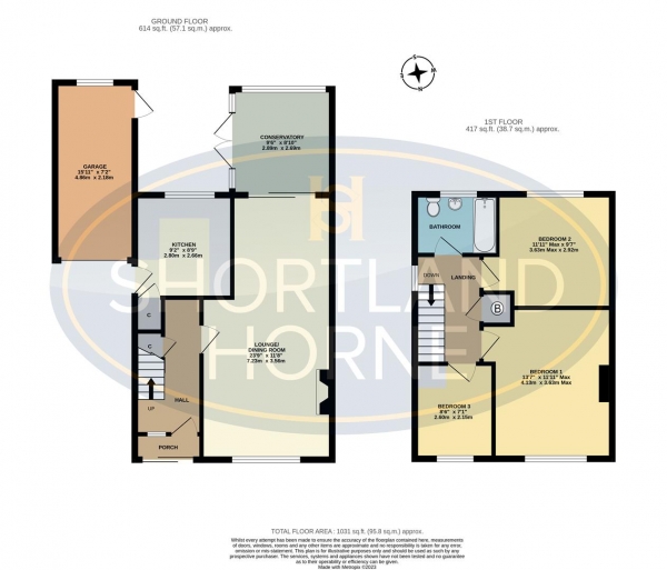 Floor Plan Image for 3 Bedroom Semi-Detached House for Sale in Lower Eastern Green Lane, Coventry