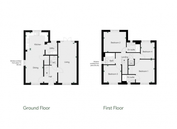 Floor Plan Image for 4 Bedroom Detached House for Sale in Pickford Green Lane, Eastern Green, Coventry