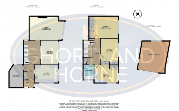 Floor Plan Image for 3 Bedroom Detached House for Sale in Warwick Road, Kenilworth