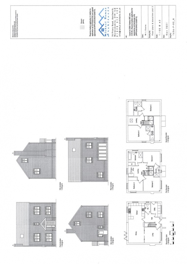 Floor Plan Image for Plot for Sale in Building Plot At Hawkes Mill Lane, Allesley, Coventry