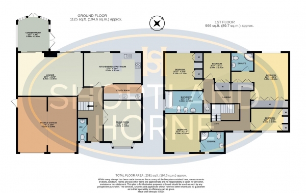 Floor Plan Image for 5 Bedroom Detached House for Sale in Canford Close, Finham, Coventry