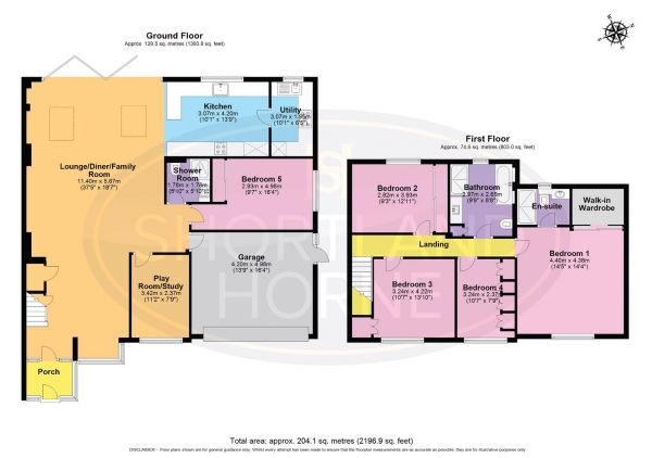 Floor Plan Image for 6 Bedroom Semi-Detached House for Sale in Chatsworth Rise, Styvechale, Coventry