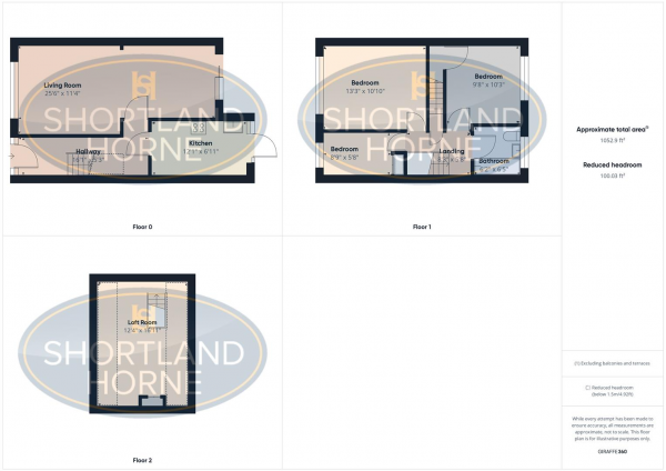Floor Plan Image for 3 Bedroom Terraced House to Rent in Sewall Highway, Wyken, Coventry