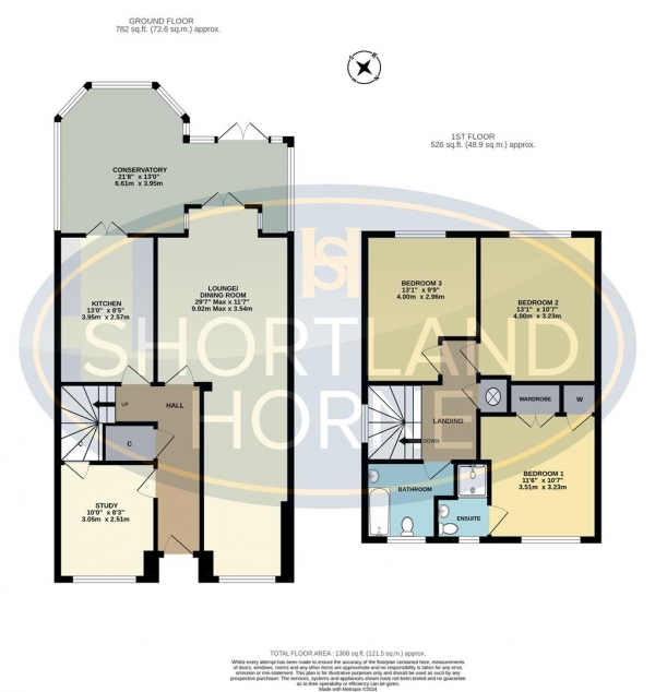 Floor Plan Image for 3 Bedroom Detached House for Sale in Woods Piece, Keresley End, Coventry