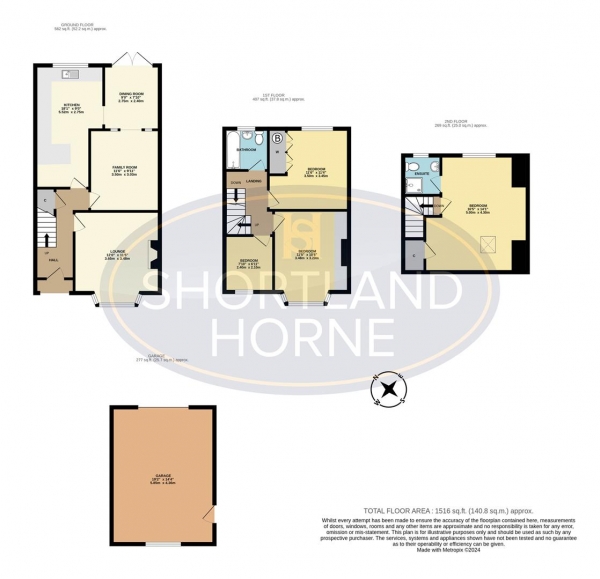 Floor Plan for 4 Bedroom Terraced House for Sale in Green Lane South, Finham, Coventry, CV3, 6EB - Guide Price &pound385,000