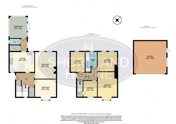 Floor Plan Image for 4 Bedroom Semi-Detached House for Sale in Binley Road, Copsewood Terrace, Coventry