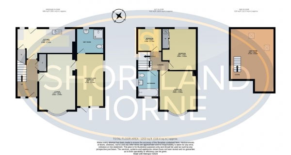 Floor Plan for 3 Bedroom Detached House for Sale in Radford Road, Radford, Coventry, CV1, 4BY -  &pound350,000