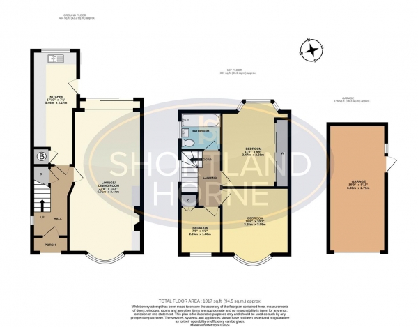 Floor Plan Image for 3 Bedroom Semi-Detached House for Sale in Daventry Road, Cheylesmore, Coventry