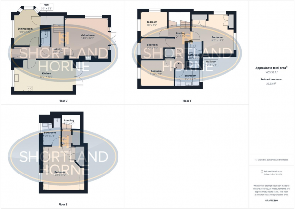 Floor Plan Image for 5 Bedroom Detached House for Sale in Oak Tree Close, Burton Green, Kenilworth