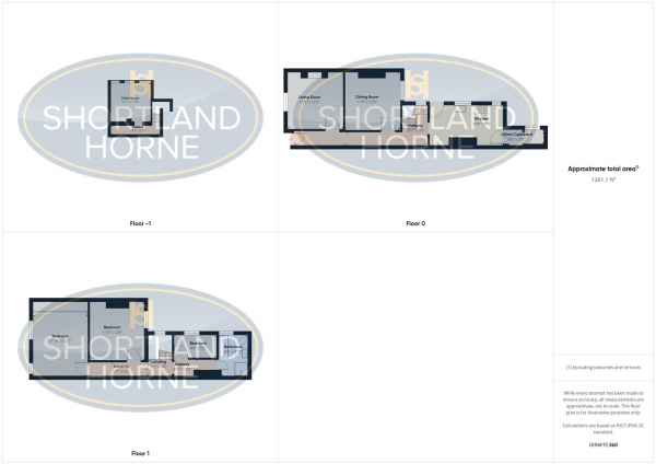 Floor Plan for 3 Bedroom Terraced House to Rent in Gloucester Street, Spon End, Coventry, CV1, 3BZ - £265 pw | £1150 pcm