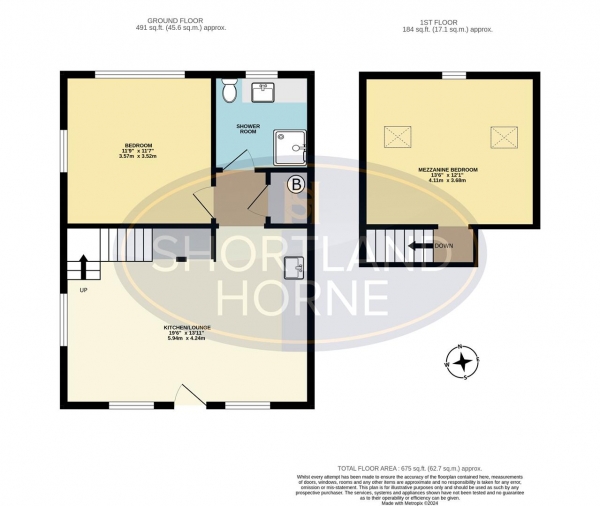 Floor Plan Image for 1 Bedroom Cottage for Sale in Hawkes Mill Lane, Allesley, Coventry